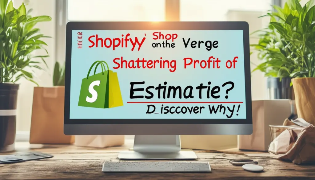 découvrez pourquoi shopify (shop) est sur le point de pulvériser les estimations de bénéfices et comment cela pourrait impacter le marché. ne manquez pas cette analyse approfondie !