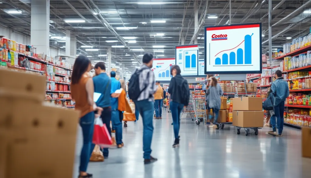 découvrez comment costco a enregistré une augmentation significative de ses ventes en ligne, stimulée par la hausse des cotisations d'adhésion. analyse des tendances et impacts sur le commerce électronique du géant de la grande distribution.
