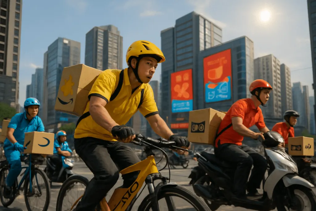 découvrez comment les géants chinois du commerce en ligne révolutionnent le secteur avec des stratégies innovantes axées sur des livraisons ultra-rapides, transformant l'expérience d'achat des consommateurs.