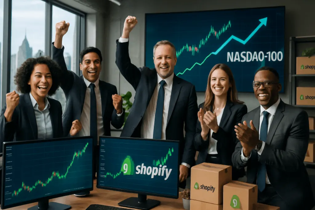 découvrez comment shopify a réussi à intégrer l'indice nasdaq-100 grâce à des performances remarquables et des évolutions prometteuses. une étape majeure pour l'entreprise qui témoigne de sa croissance et de son innovation sur le marché.