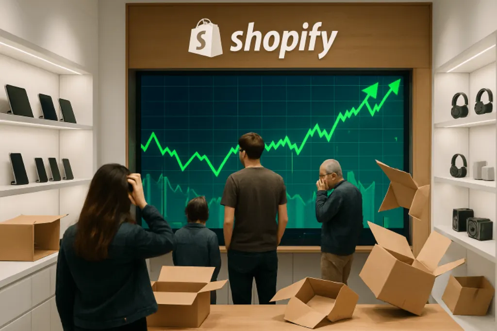 découvrez les raisons derrière la chute des actions de shopify malgré la hausse générale du marché. analysez les facteurs clés et les implications pour les investisseurs dans notre dernier article.