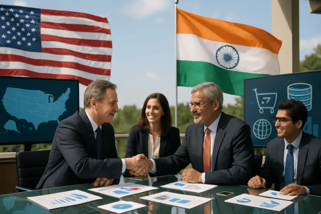 découvrez comment les états-unis cherchent à établir un accord commercial avec l'inde, axé sur le commerce électronique, les cultures agricoles et le stockage de données, et les implications de ce partenariat stratégique pour les deux nations.