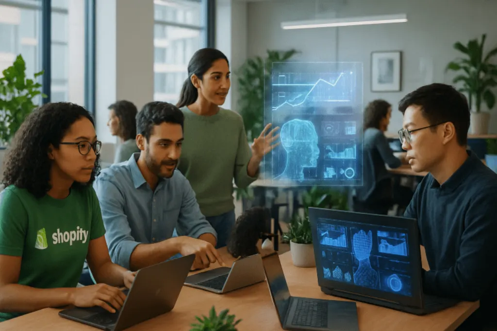 découvrez comment les employés de shopify peuvent tirer parti de l'intelligence artificielle générative pour améliorer leur productivité et transformer leur manière de travailler. êtes-vous prêt à adopter cette technologie incontournable dans votre emploi ?
