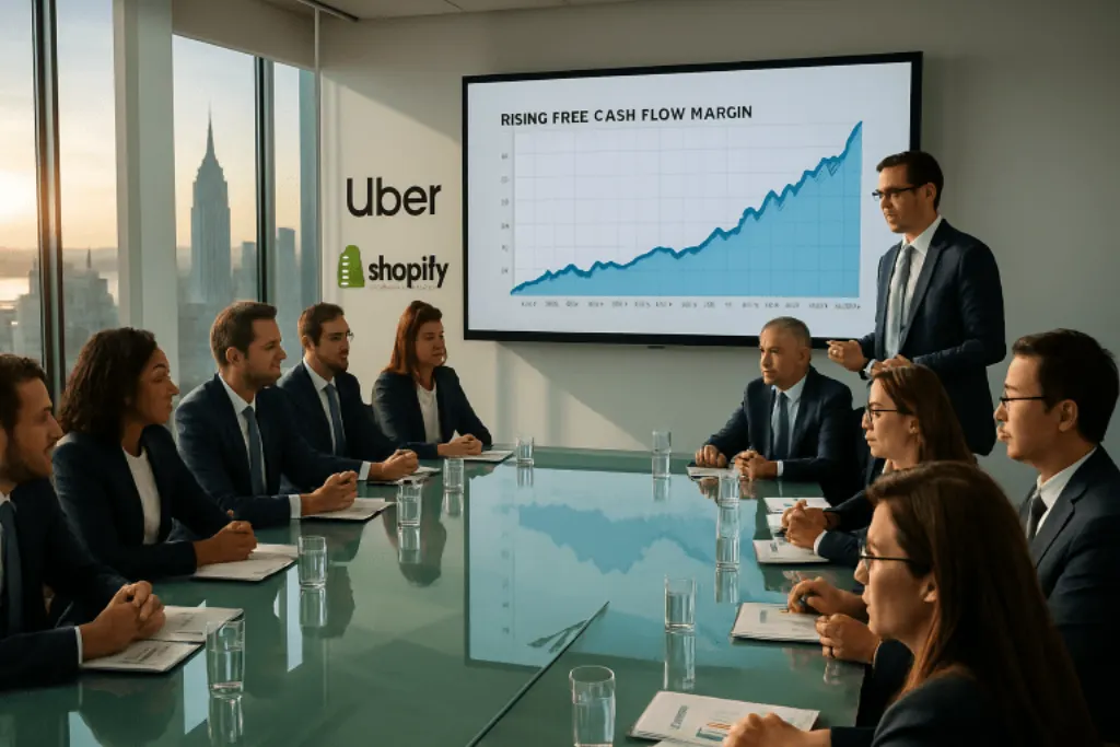 découvrez comment uber, shopify et 11 autres grandes entreprises affichent une forte augmentation de leurs marges de flux de trésorerie disponible. analyse des performances financières et des stratégies à l’origine de cette croissance impressionnante.