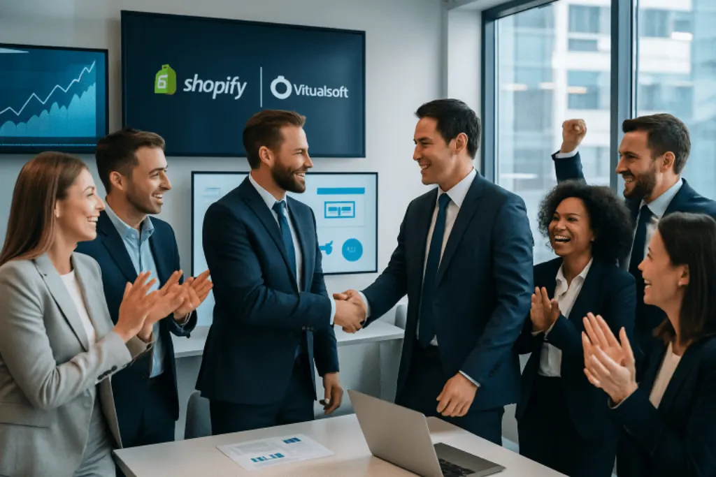 découvrez l'impact du partenariat stratégique entre shopify (shop) et visualsoft sur la valeur et les perspectives pour les actionnaires.