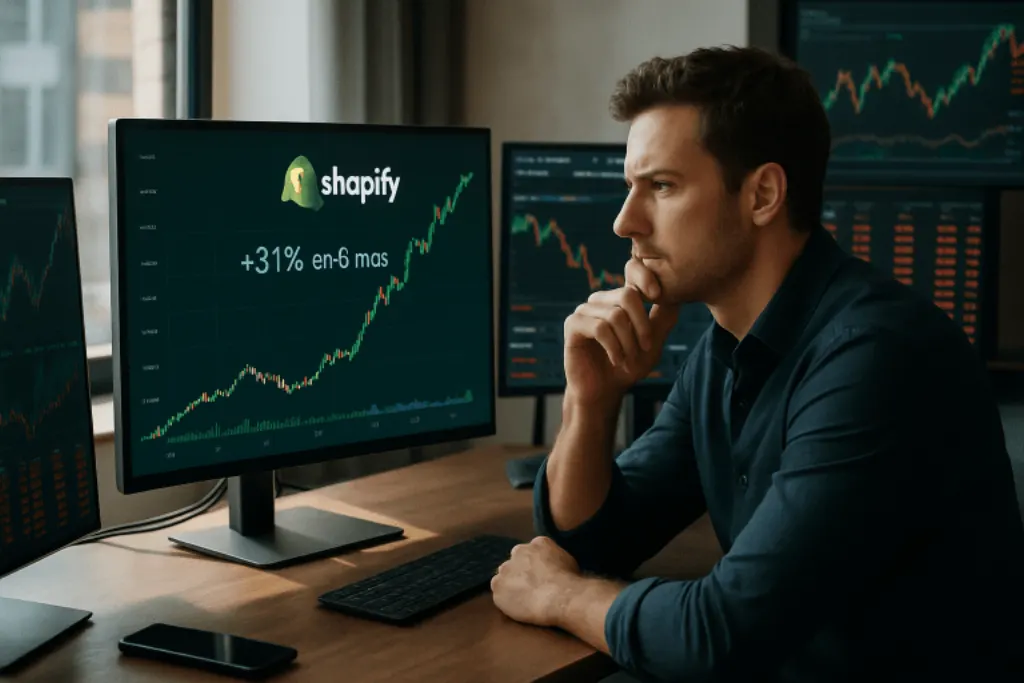 découvrez l'évolution impressionnante de l'action shopify, qui a grimpé de 31 % en 6 mois. analysez les conseils des experts pour savoir s'il est temps d'acheter, vendre ou conserver.