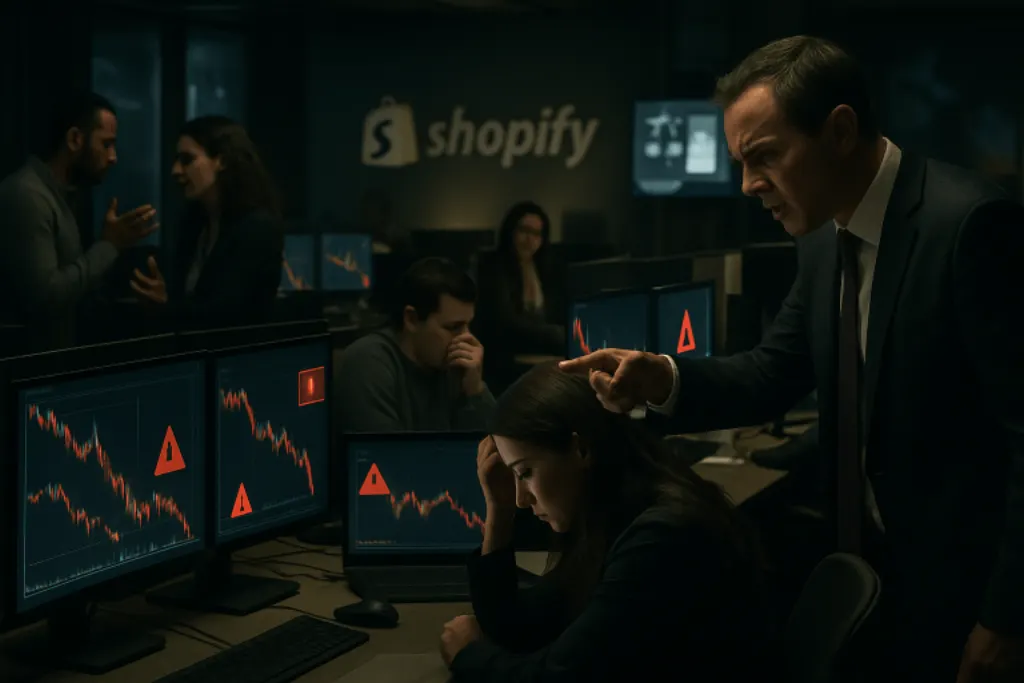 découvrez comment shopify fait face à un scandale de fraude aux ventes, avec des ultimatum imposés et des licenciements majeurs impactant l'entreprise.