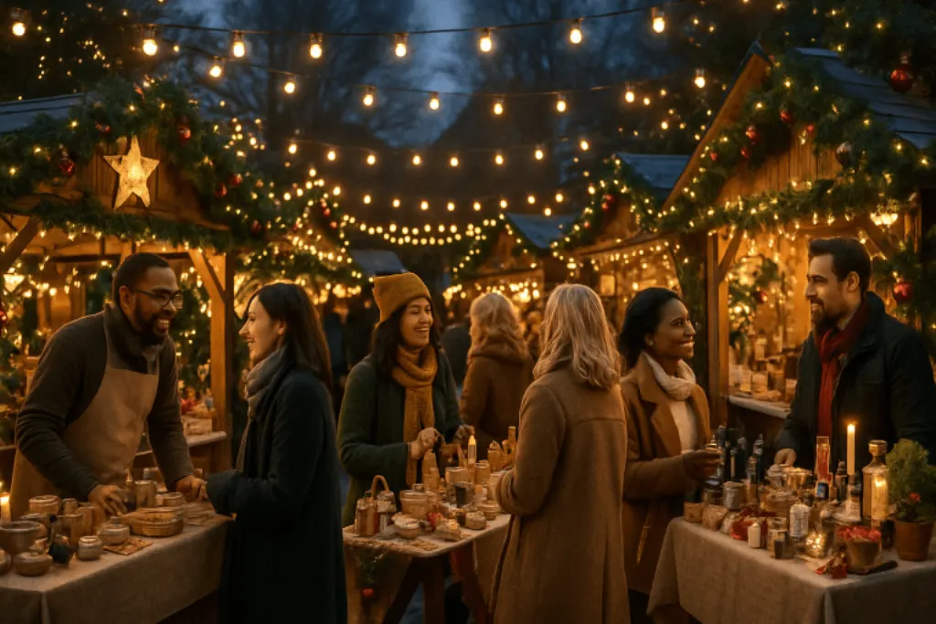 découvrez comment les entrepreneurs redynamisent les marchés de noël locaux à l'ère du commerce en ligne, alliant tradition et innovation pour séduire les consommateurs.