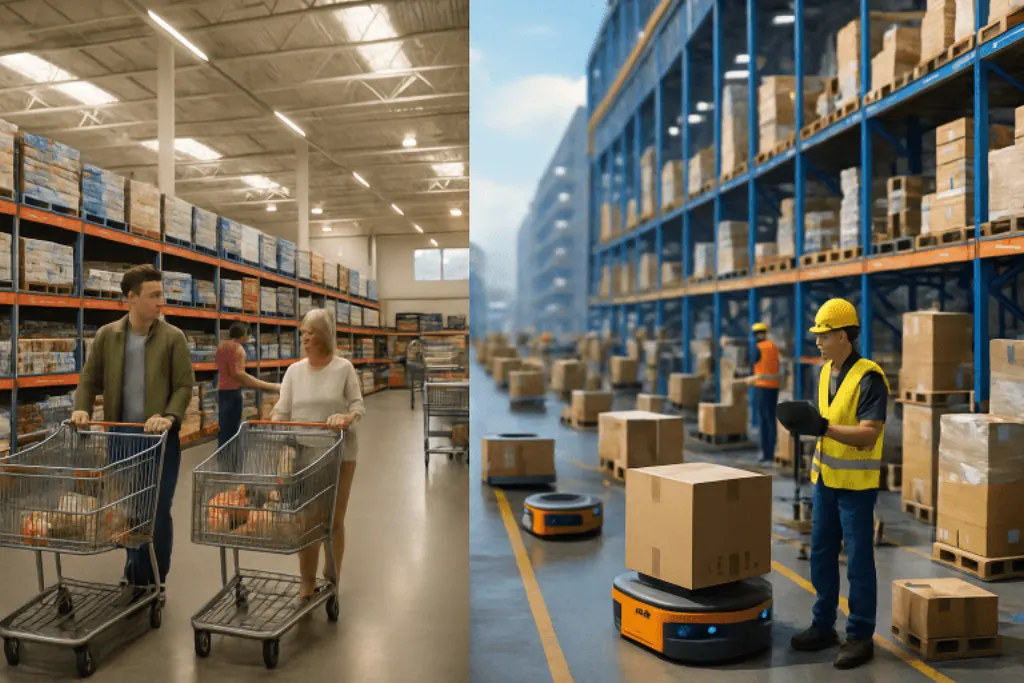 découvrez comment costco maintient sa stabilité tandis que walmart investit massivement dans la transformation de son e-commerce pour renforcer sa position sur le marché.
