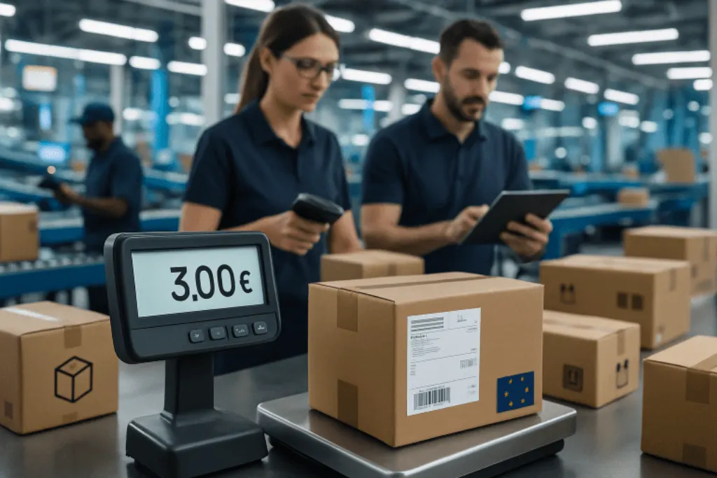 à partir de juillet 2026, l'union européenne mettra en place une taxe de 3 euros sur les colis e-commerce afin de réguler le commerce en ligne et soutenir les politiques environnementales.