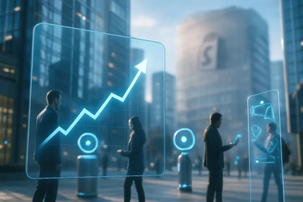 le scénario pessimiste pour shopify s'efface grâce à l'accélération du commerce propulsé par l'ia, entraînant une réévaluation à la hausse de ses perspectives de croissance.