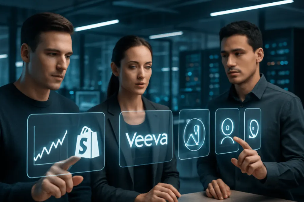 découvrez comment l'intelligence artificielle transforme le secteur logiciel et analysez les opportunités d'investissement avec shopify, veeva et trois autres actions à surveiller pour un éventuel retournement.