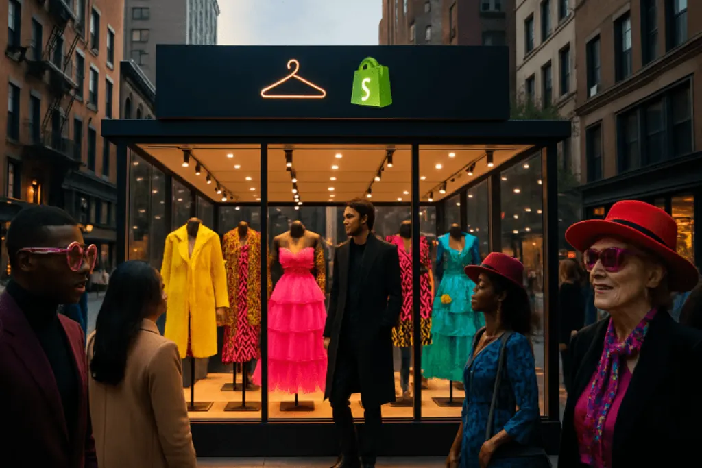 découvrez l'exclusivité de la nouvelle boutique éphémère à new york, fruit de la collaboration entre betsey johnson et shopify, créée en soutien à elton john. ne manquez pas cet événement unique alliant mode et solidarité.