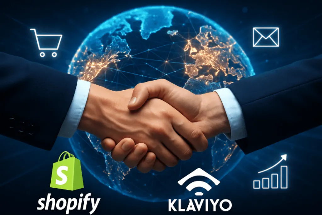 découvrez comment l'intégration entre shopify et klaviyo propulse leurs ambitions mondiales et renforce leur valorisation sur le marché.