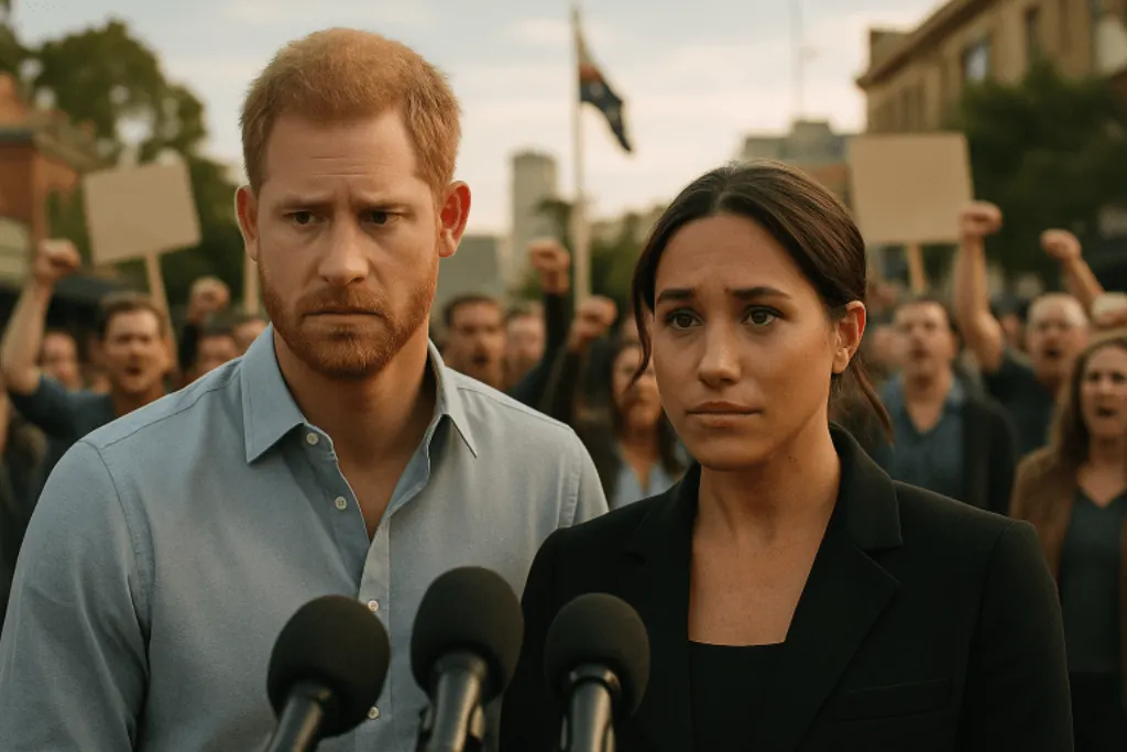 découvrez pourquoi prince harry et meghan font face à une pétition virulente lors de leur tournée en australie, suscitant débats et réactions.