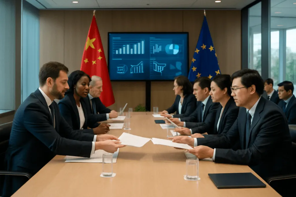 découvrez les nouvelles directives chinoises sur le commerce électronique mises en place après la visite des législateurs européens, visant à renforcer la régulation et la coopération internationale.