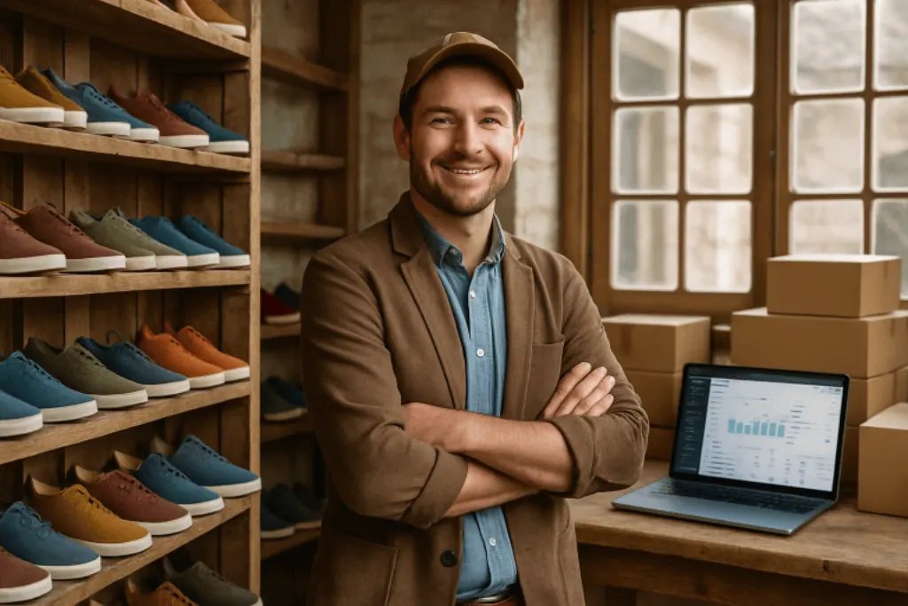 découvrez comment un promoteur e-commerce en milieu rural a réussi à transformer des chaussures en tissu artisanales en une entreprise prospère, alliant tradition et innovation.