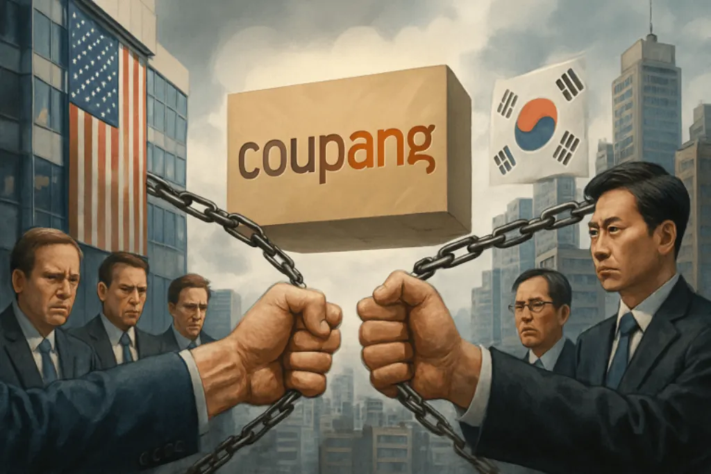 découvrez comment un conflit impliquant la société e-commerce coupang impacte les relations diplomatiques et économiques entre les états-unis et la corée du sud, révélant les enjeux géopolitiques actuels.