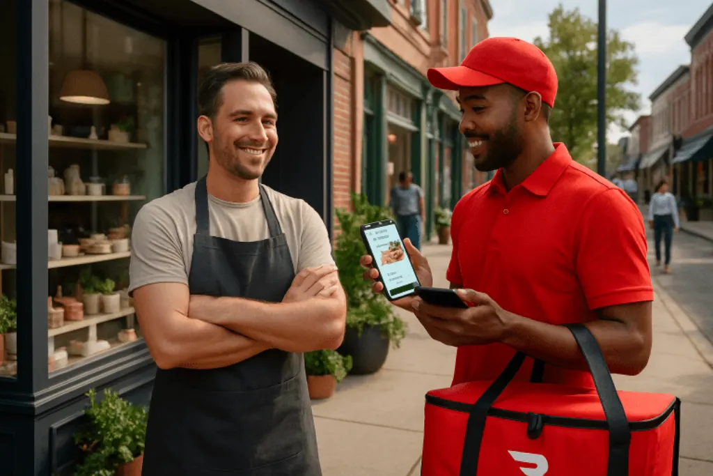 découvrez comment doordash révolutionne le commerce indépendant aux états-unis grâce à son intégration innovante avec shopify, facilitant la gestion et la croissance des boutiques en ligne.