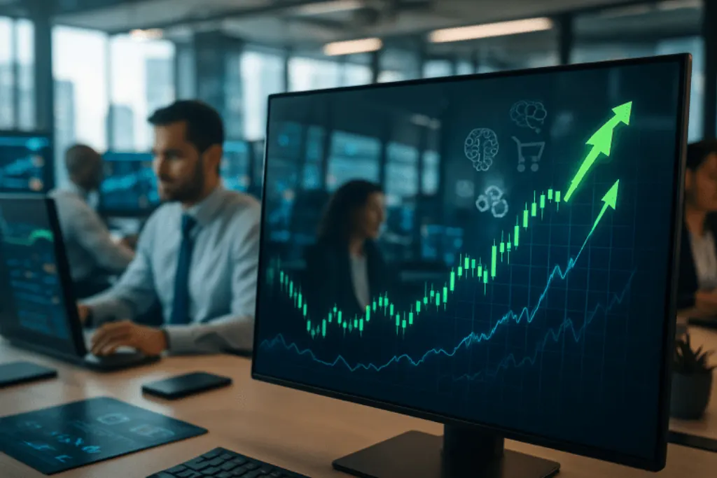 les actions shopify grimpent suite à la recommandation 'acheter' de bofa, stimulées par la transition stratégique vers le commerce agentique.
