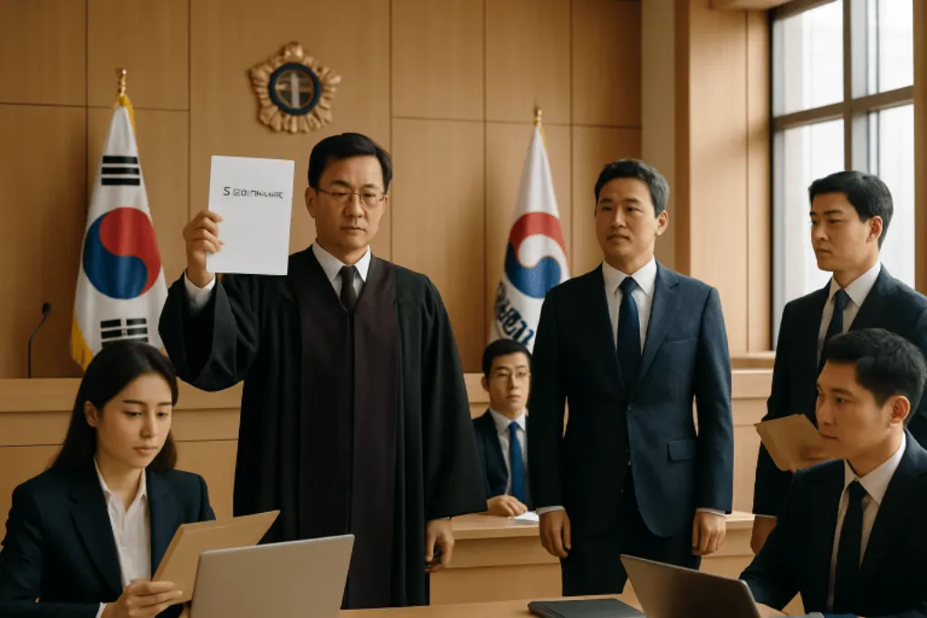 un tribunal sud-coréen suspend la désignation de kim bom, fondateur de coupang, par la ftc, marquant une étape importante dans le litige réglementaire entourant le géant du commerce en ligne.