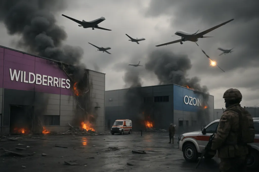 wildberries fait face à des attaques par drones en lien avec le conflit en ukraine, affectant aussi la société ozon (ozo). découvrez les impacts et réactions dans ce contexte tendu.